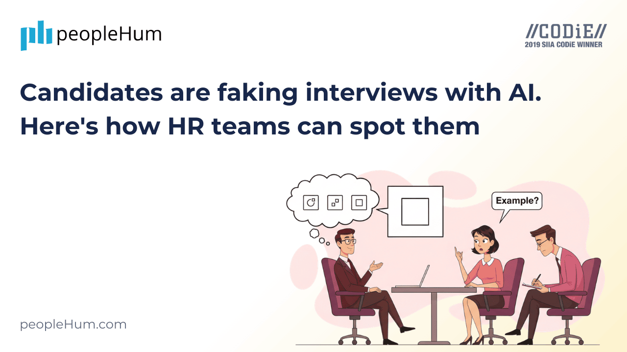 Candidates are faking interviews with AI. Here's how HR teams can spot them