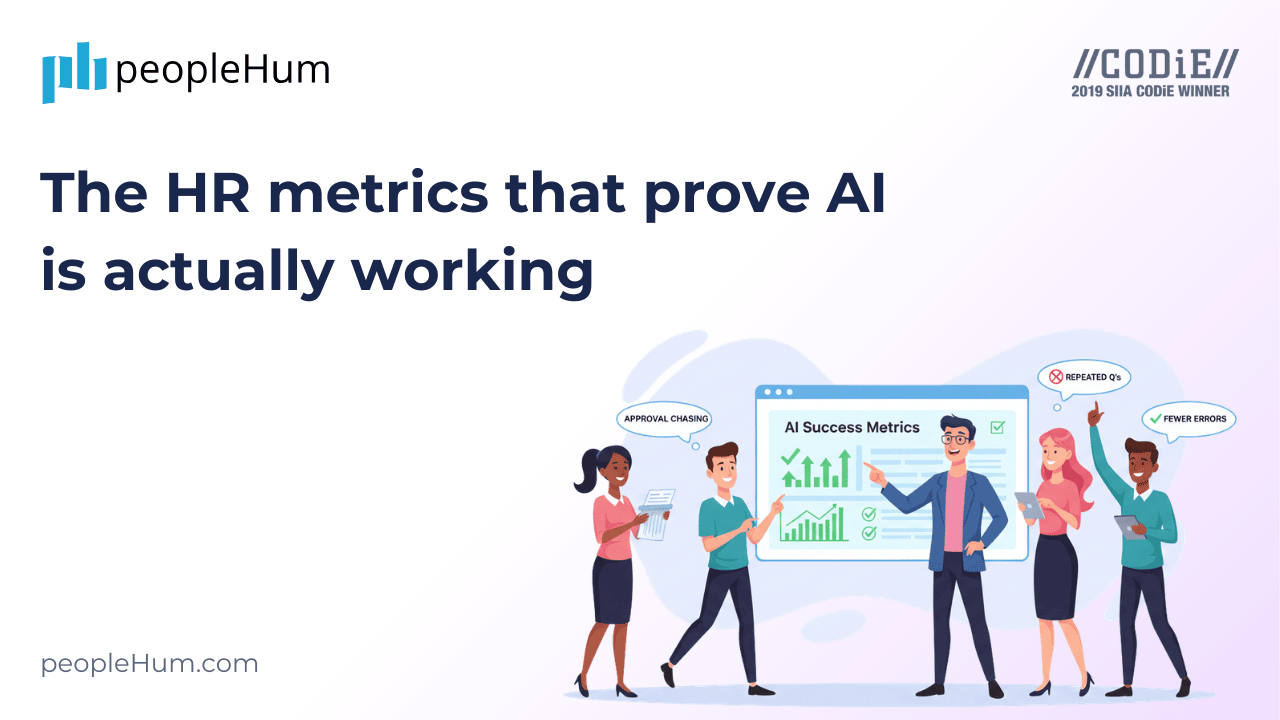 The HR metrics that prove AI is actually working