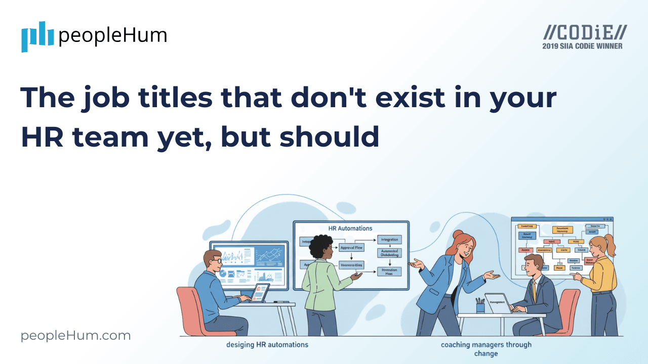 The job titles that don't exist in your HR team yet, but should