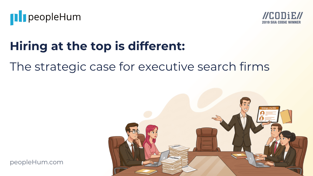 Hiring at the top is different: The strategic case for executive search firms