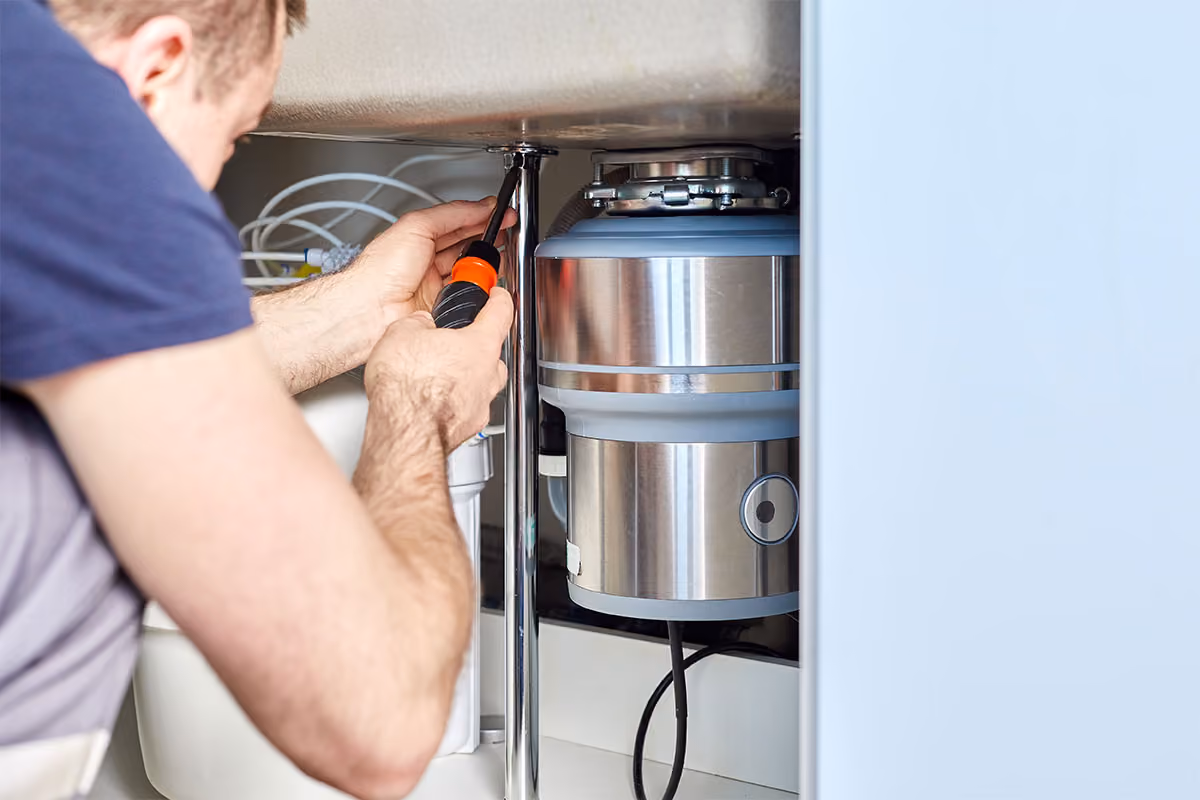 A tank water heater installed in Vancouver, WA.