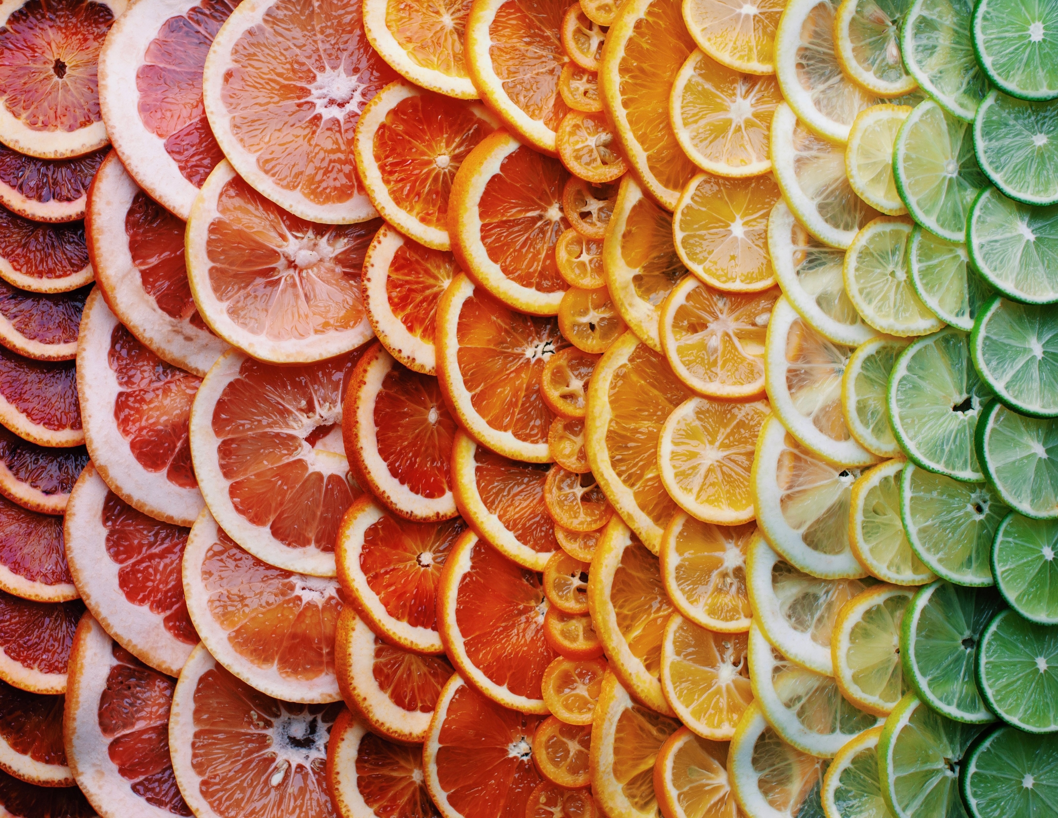 Sliced Citrus Gradient