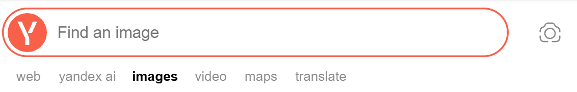 Yandex Images search by image