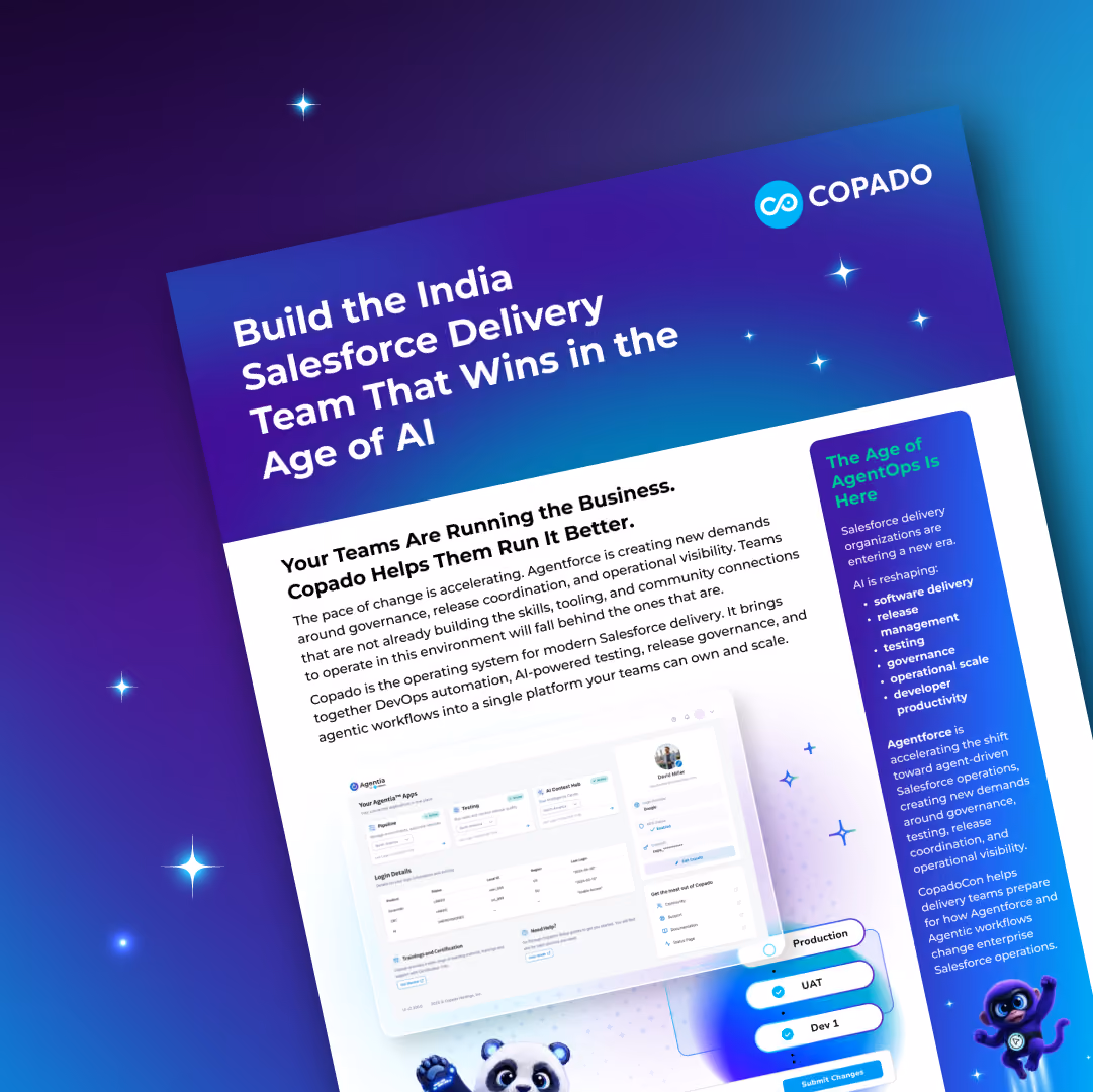 Invest in Your India Salesforce DevOps Delivery Team