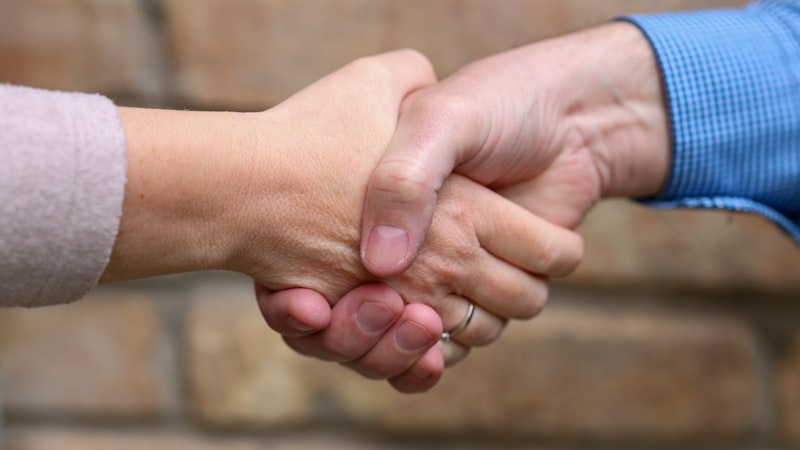 A handshake marking the start of a successful accounting partnership