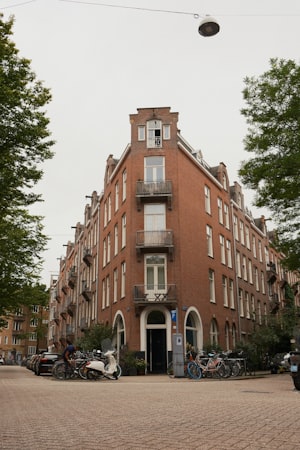 Typical rental building in Quebec