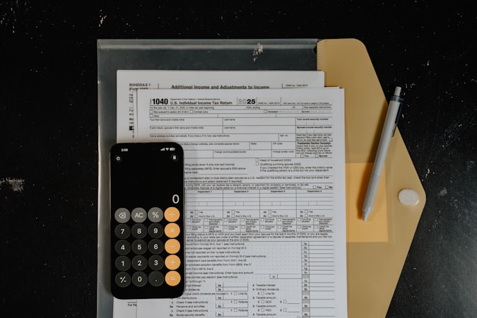 Real Estate Calculator and Accounting Documents