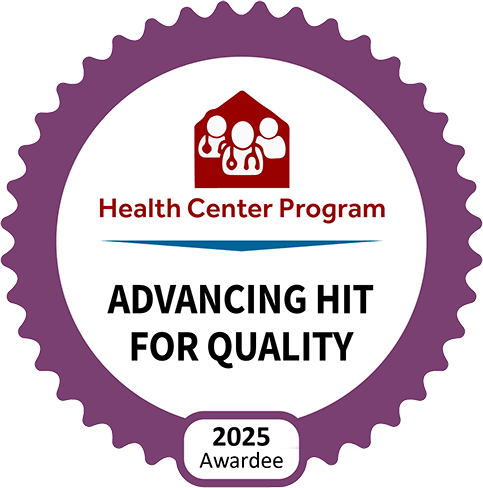Health Center Program 2025 Awardee badge