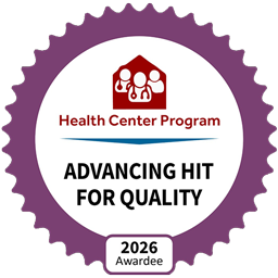Health Center Program 2026 Awardee badge