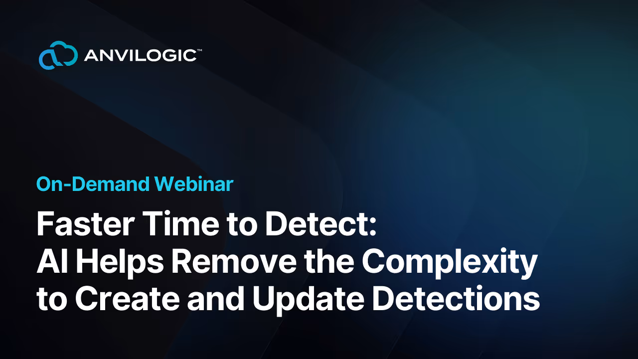 Faster Time to Detect: AI Helps Remove the Complexity to Create and Update Detections