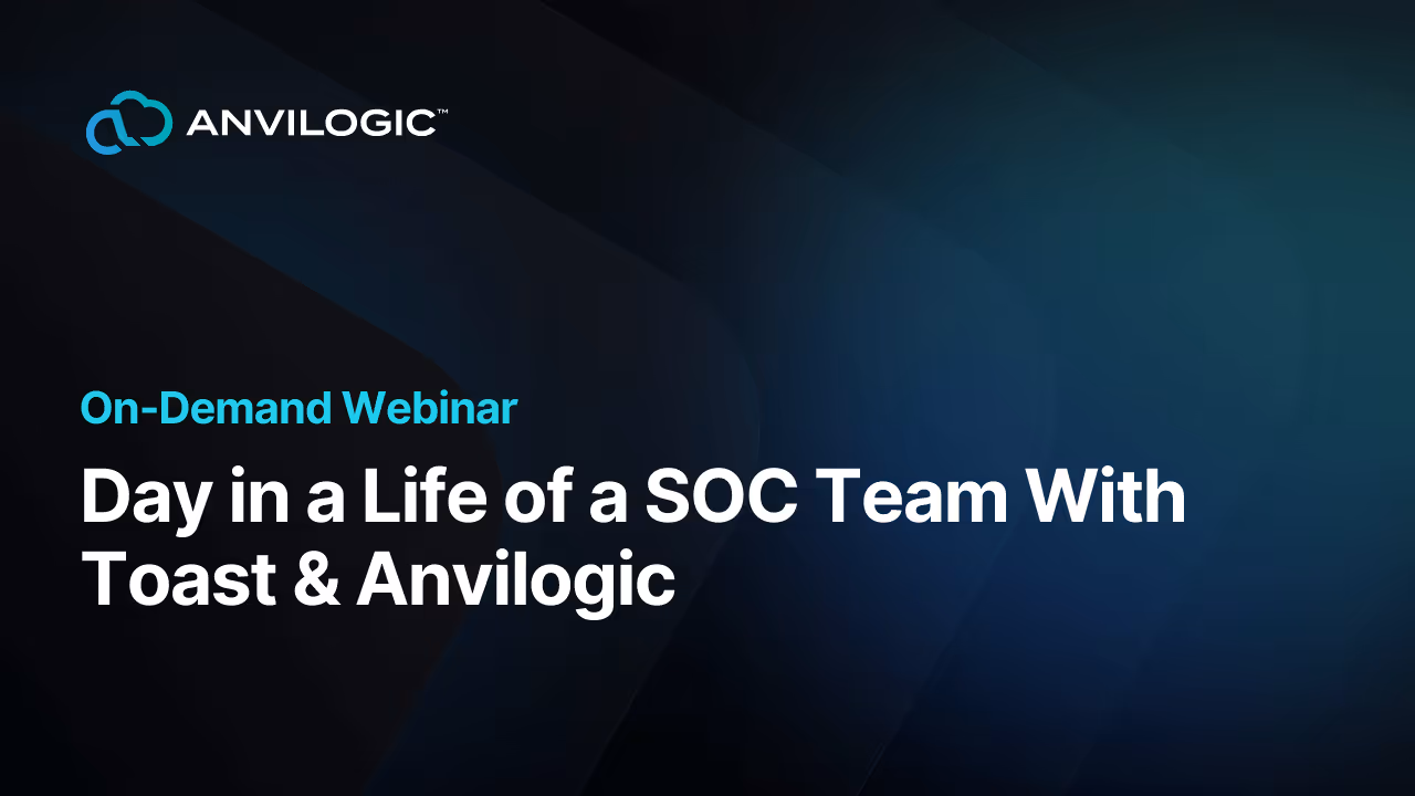 Day in a Life of a SOC Team With Toast & Anvilogic