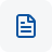 Blue document icon with three horizontal lines on white background.