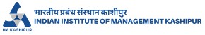 Logo of Indian Institute of Management Kashipur with text in Hindi and English including Executive Education.