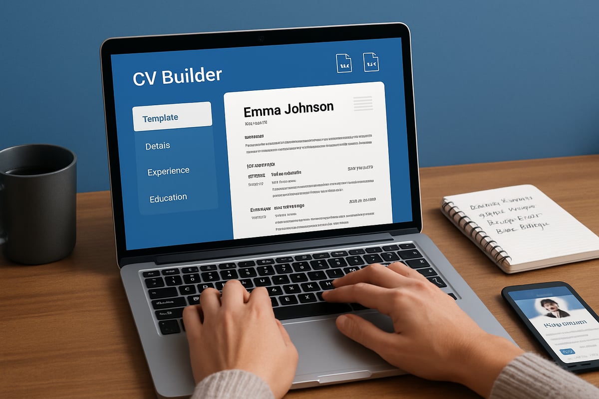 Step-by-Step Guide: Creating a CV with an Easy CV Maker Free