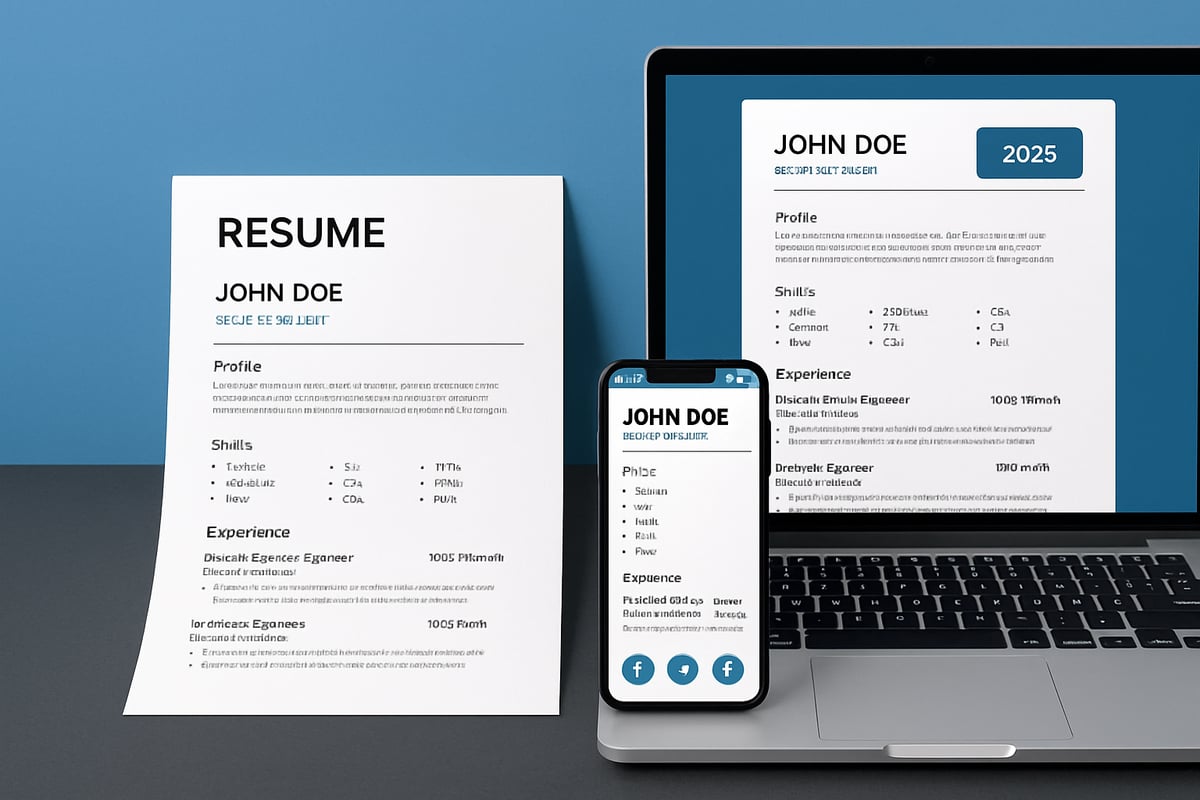 Essential Elements of a Modern Resume