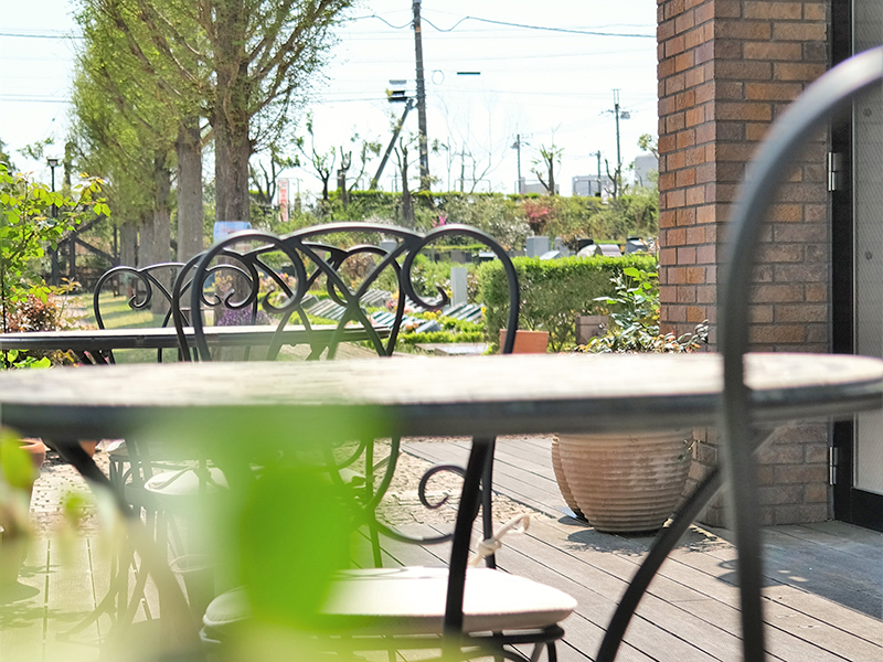 八千代ふれあいパークのオープンデッキ