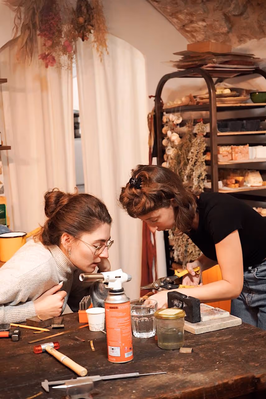 Ring crafting workshop in Jaffa
