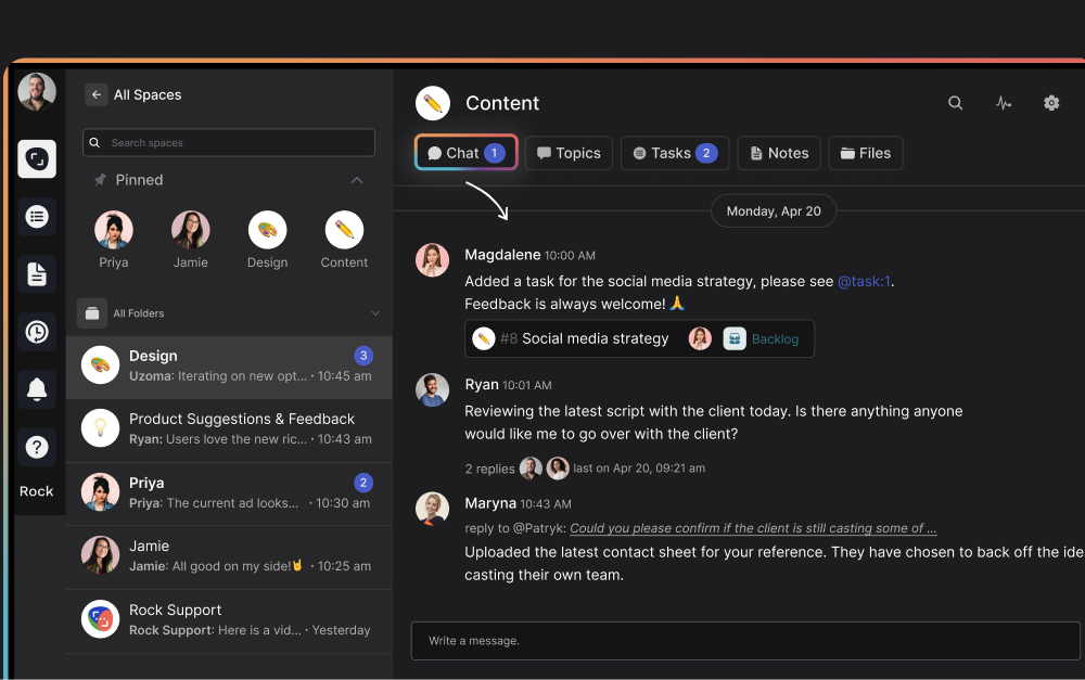 Team messaging tools comparison for remote work