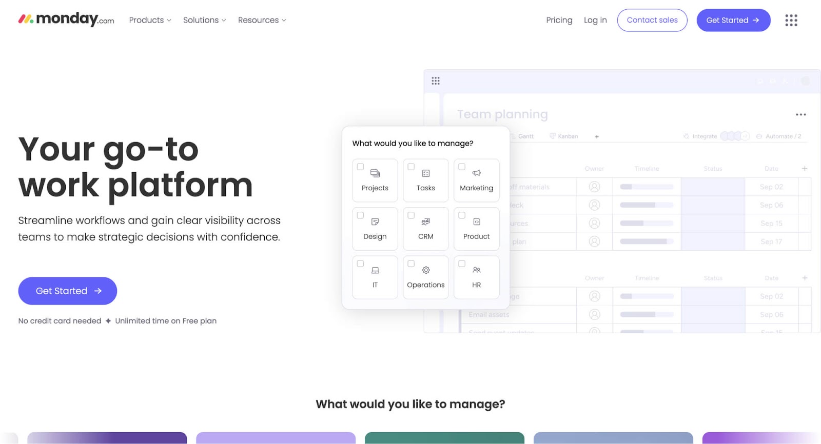 Monday.com as visual Trello alternative