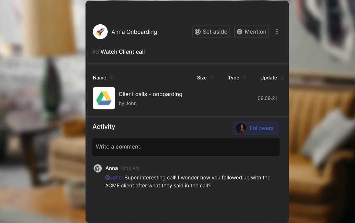 Agency team meeting to design a client referral program with rewards and process