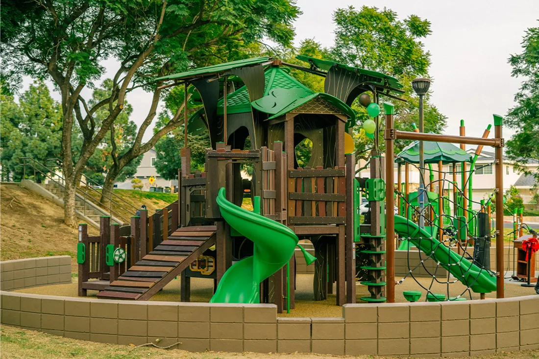 Tree House Themed Playground