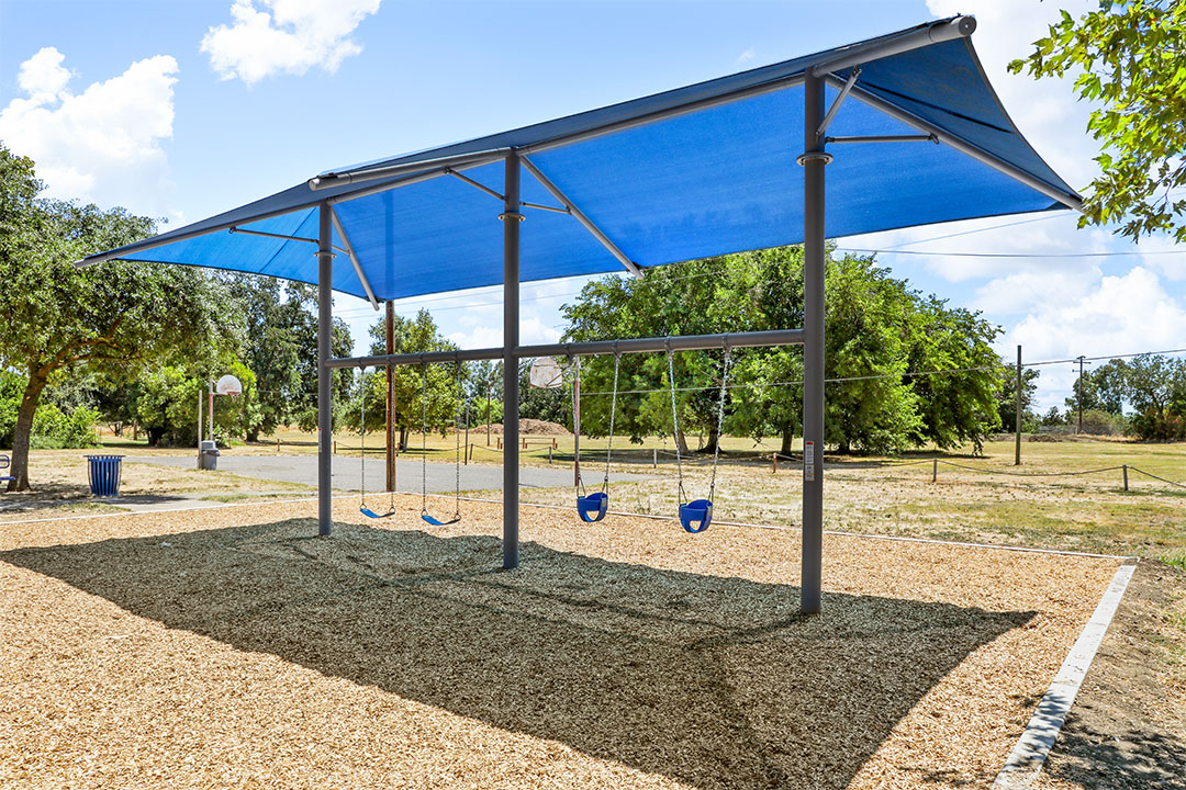 Commercial Sail Shades Over Playground