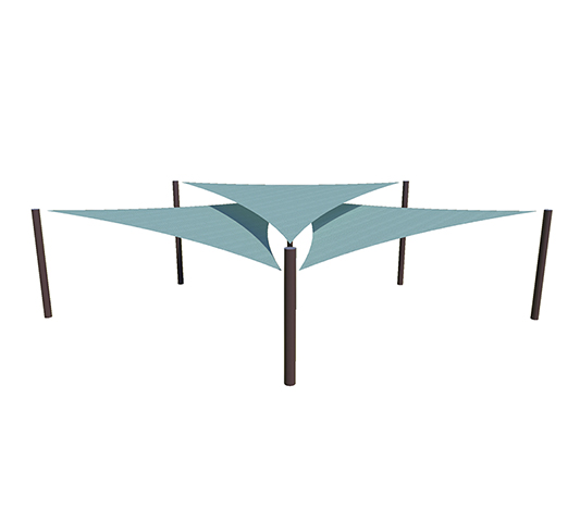 Multiple Sail Shade