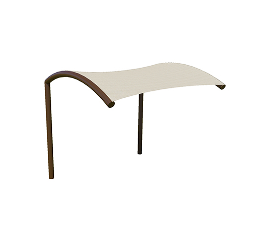 Arched Cantilever Shade