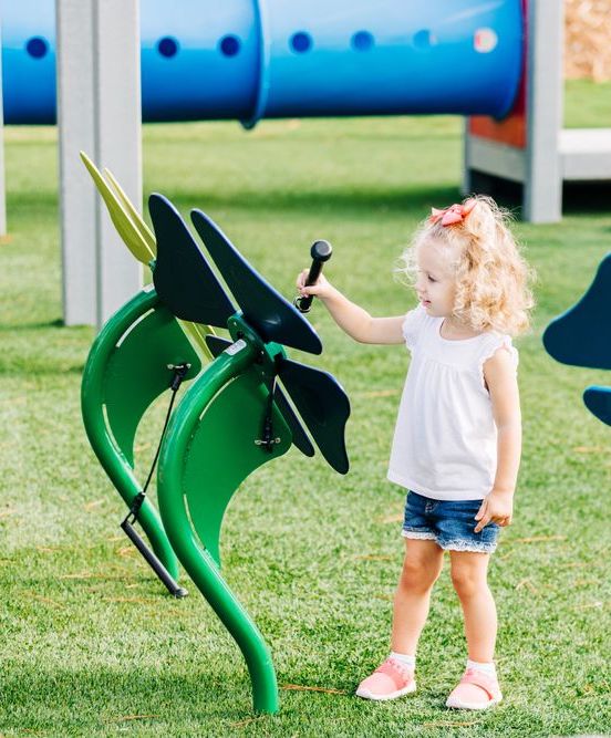 Flower Outdoor Musical Instrument