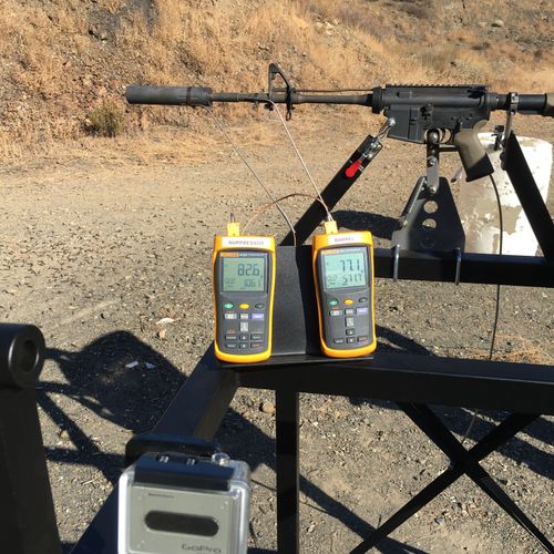 TiFighter Suppressor testing to be the most durable and heat resistant suppressor on the market.