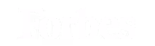 Forbes logo in white text on transparent background.
