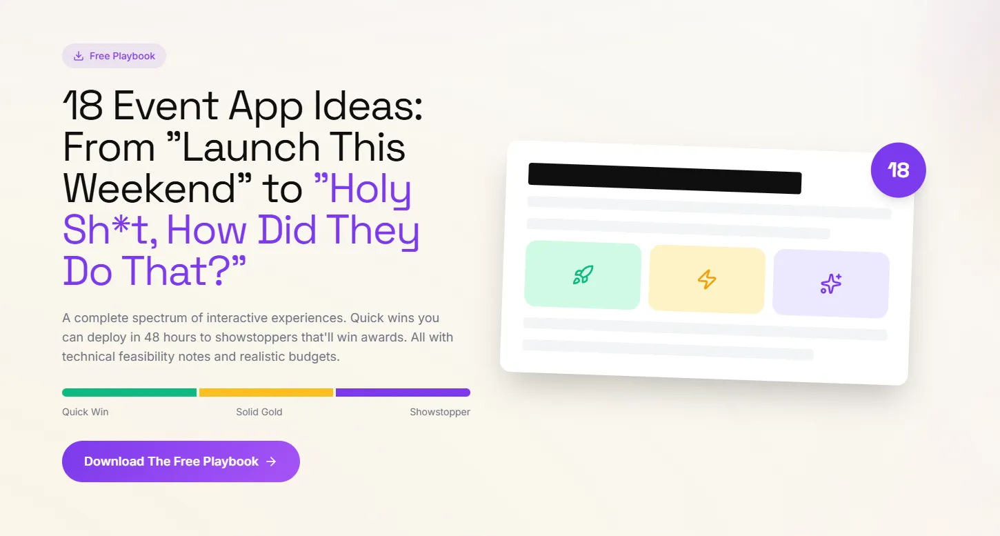 Building Interactive Multi-Screen Event Experiences