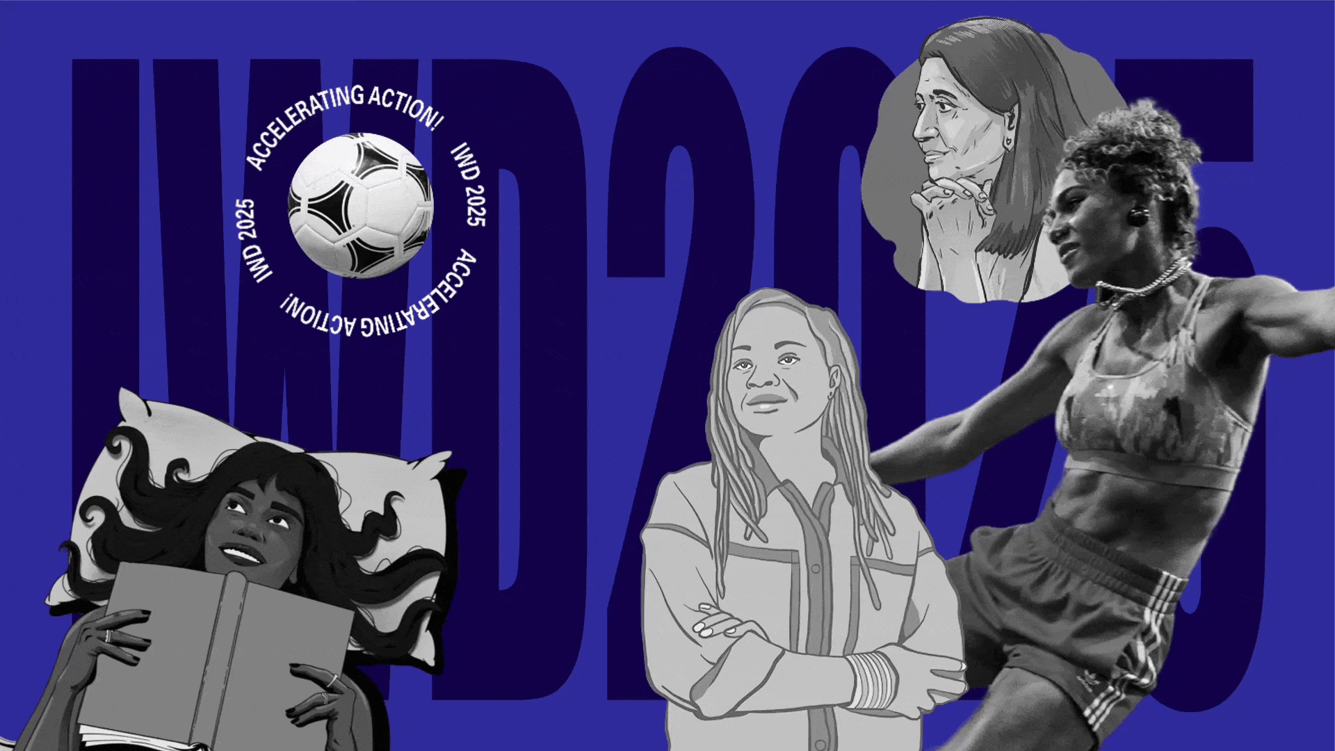 International Women's Day 2025 projects by HLabs featuring Trinity Rodman and women empowerment campaigns with interactive design
