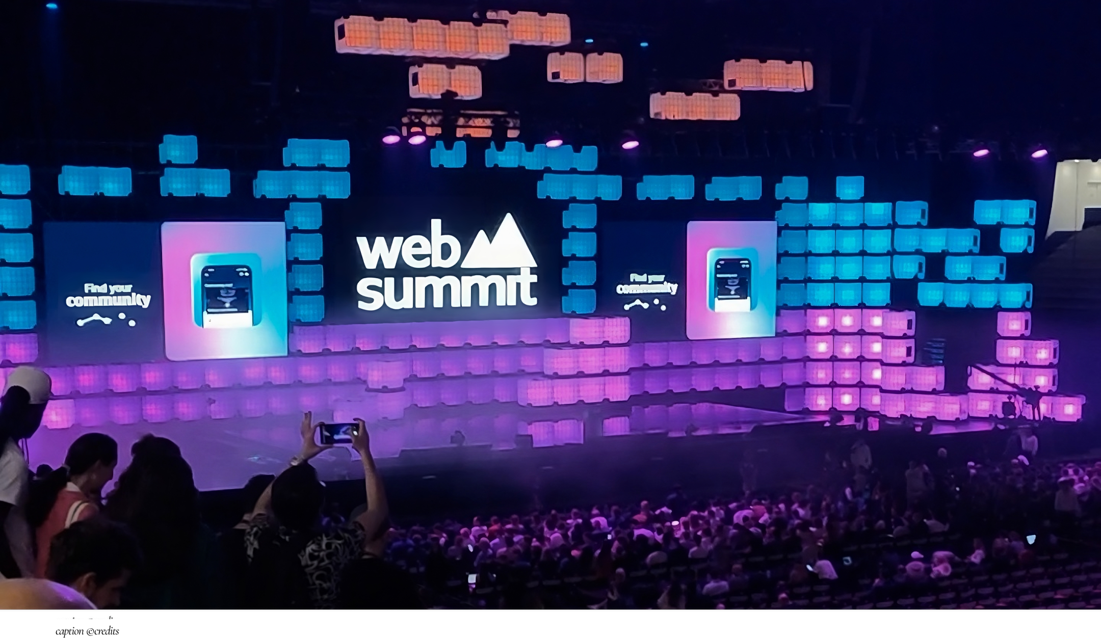 Web Summit 2024 in Lisbon showcasing AI innovation, interactive tech, and future of digital experiences