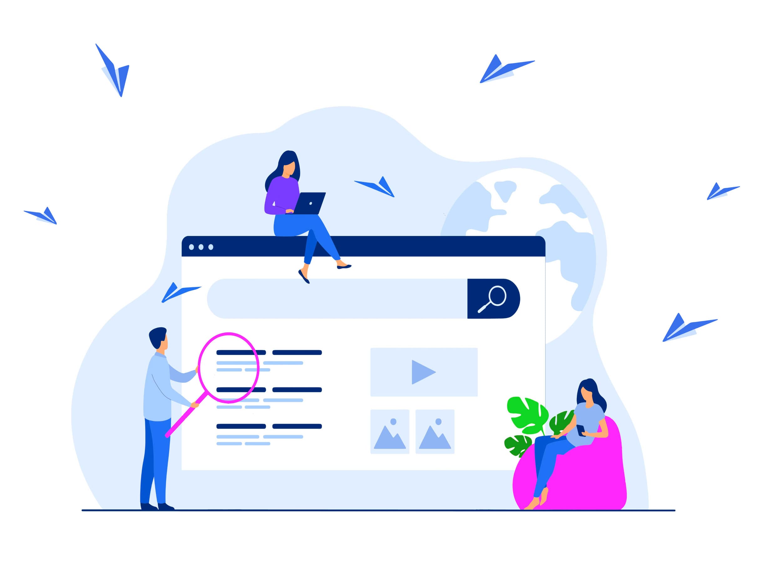 Webflow CMS SEO features including meta descriptions, clean code, and sitemap optimization for better search rankings