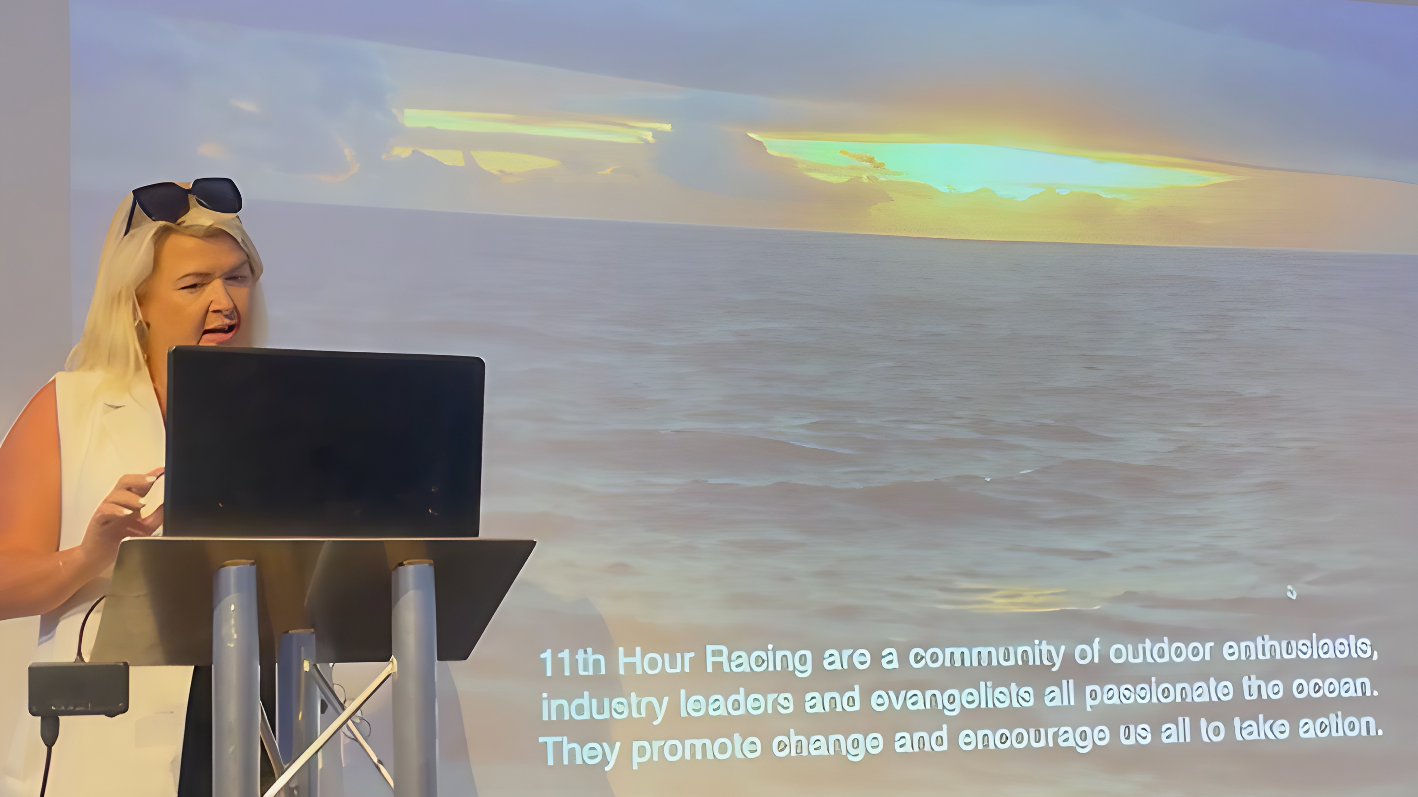 CEO & Founder of HLabs Hannah Springett speaking at NAI Days 2025