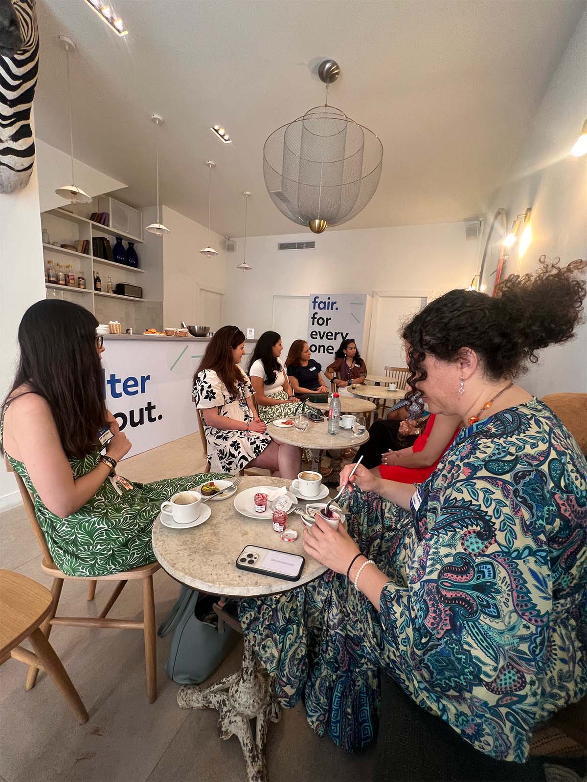 Women in leadership brunch hosted by Eyeo
