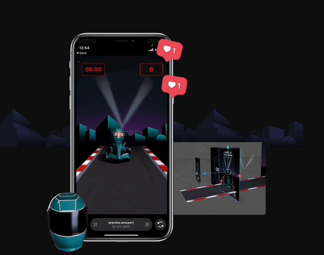 HGV Racing Game to promote F1 partnership