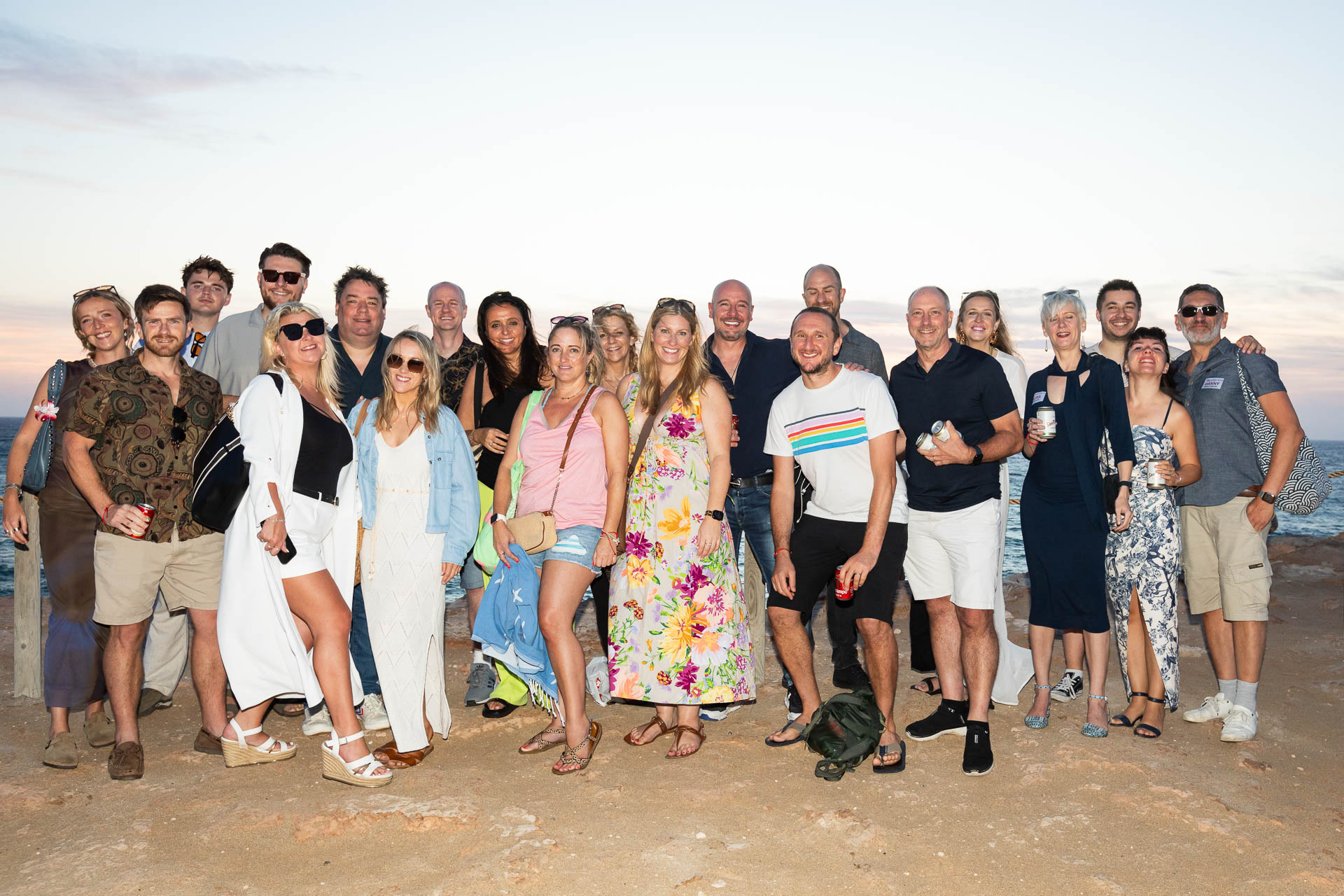 Agency Hackers Ibiza Summit sunset cocktails