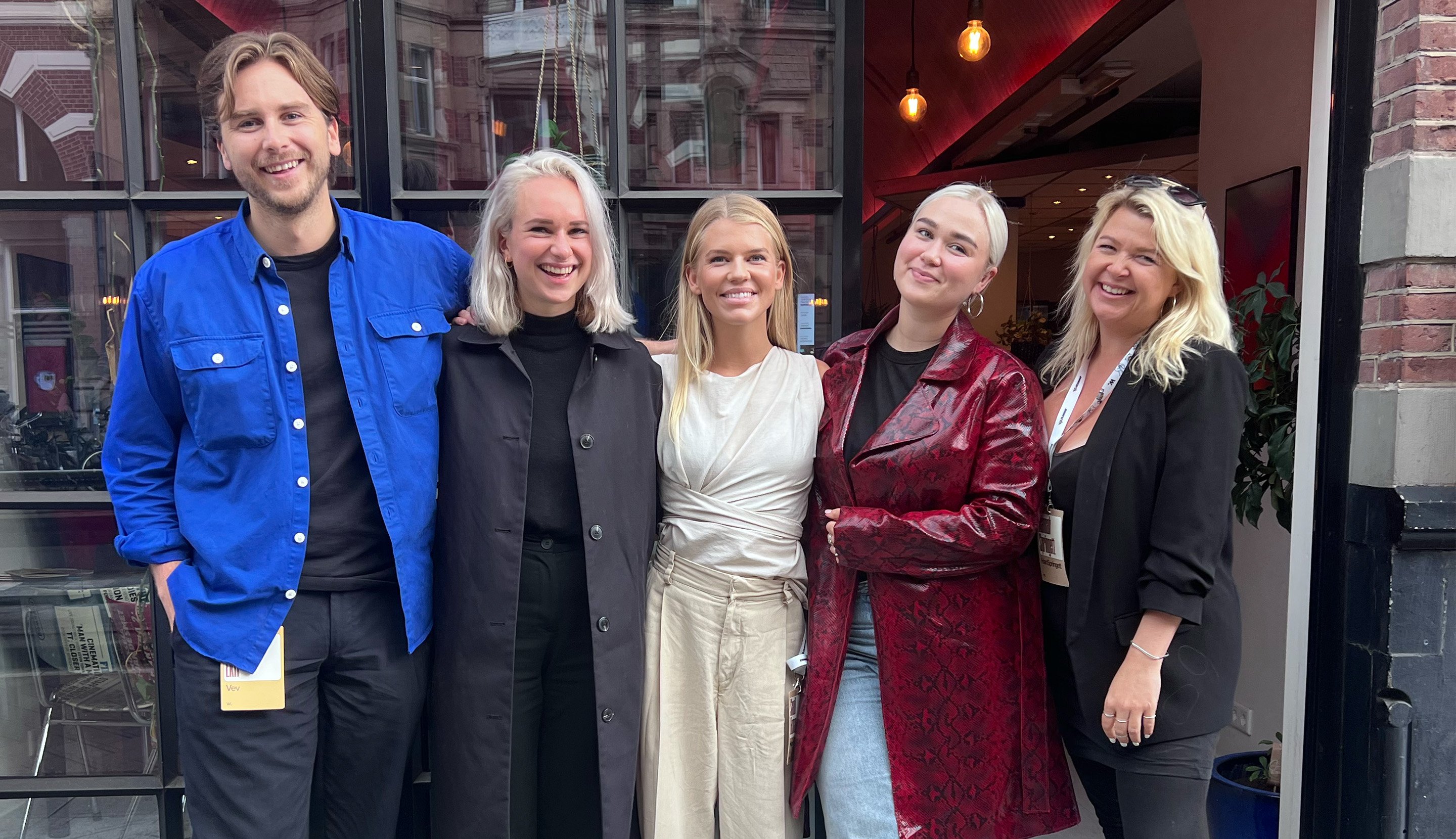 Shadi & Han from HLabs meeting VEV Team including CEO Tine Karlsen