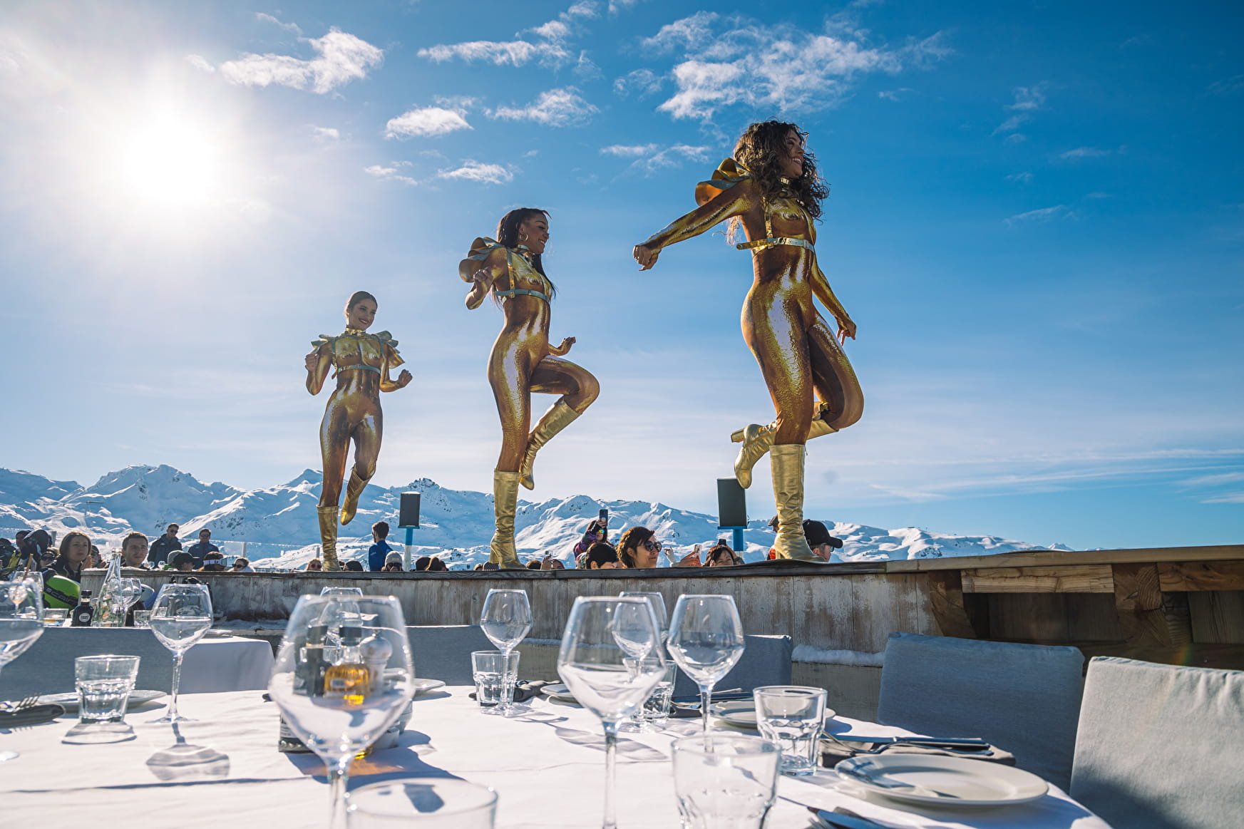 Meribel Folie Douce restaurant