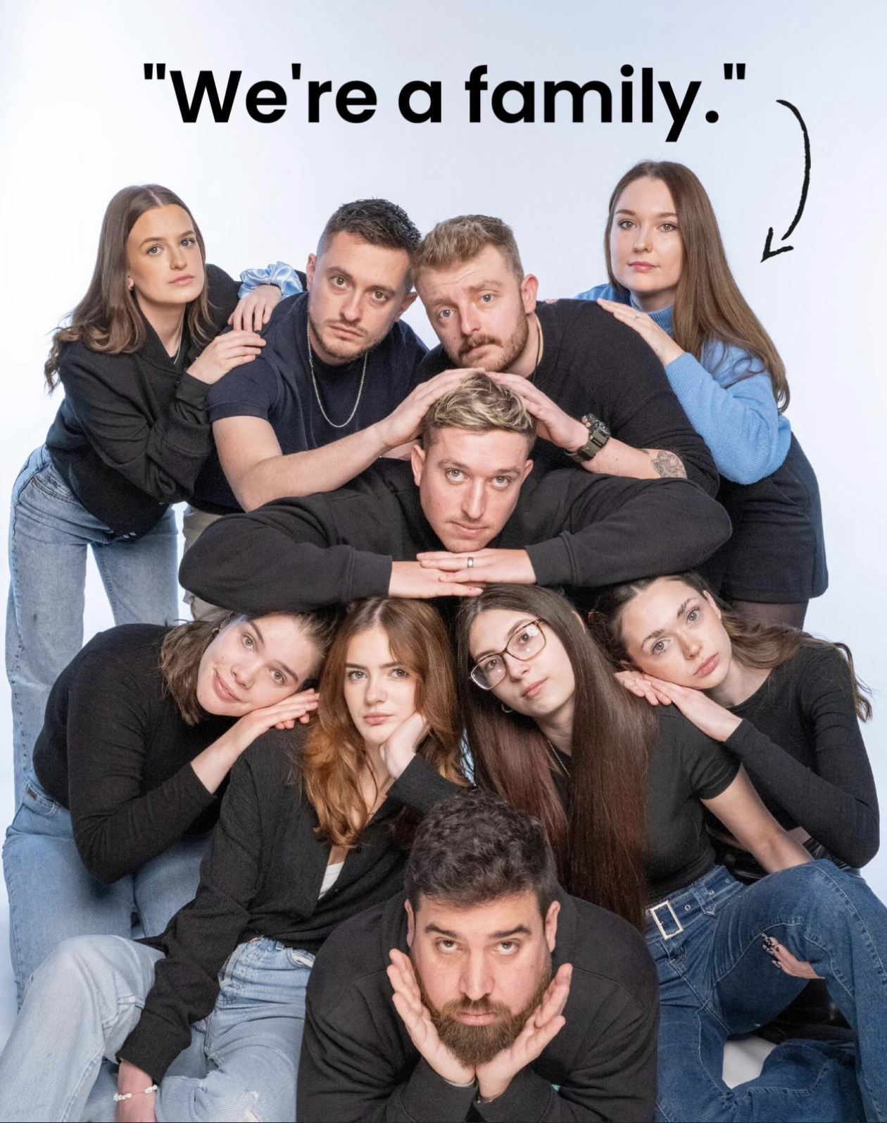 Knowlton Marketing team never takes themselves too seriously