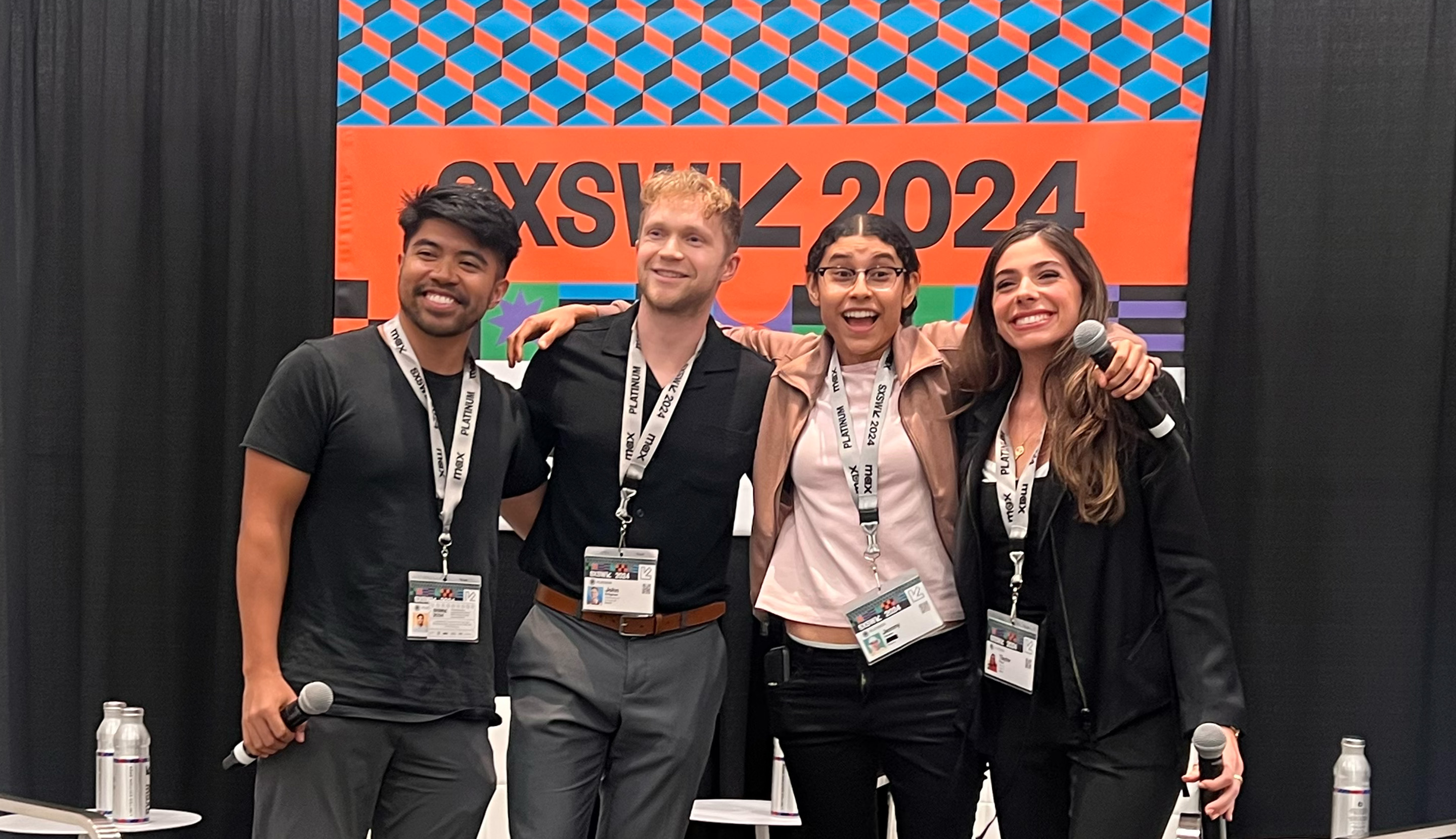 SXSW influencers educating on content creation