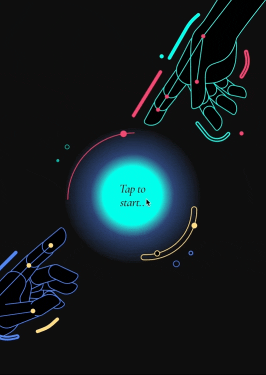 Animations for interactive content to engage users