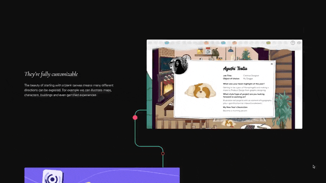 Illustrated animations bring vivid flow for great UX