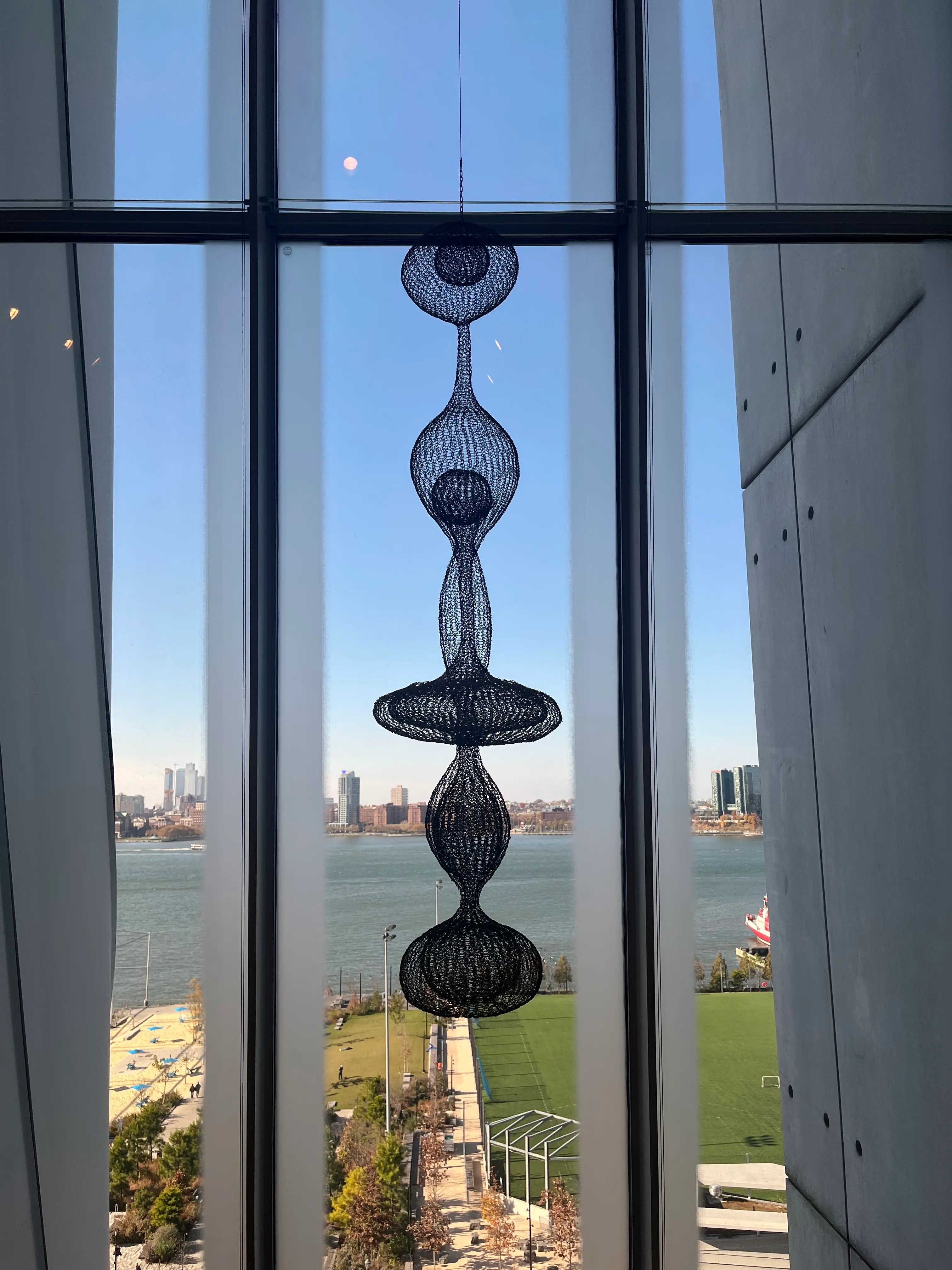 Ruth Asawa sculpture at Whitney Museum of American Art