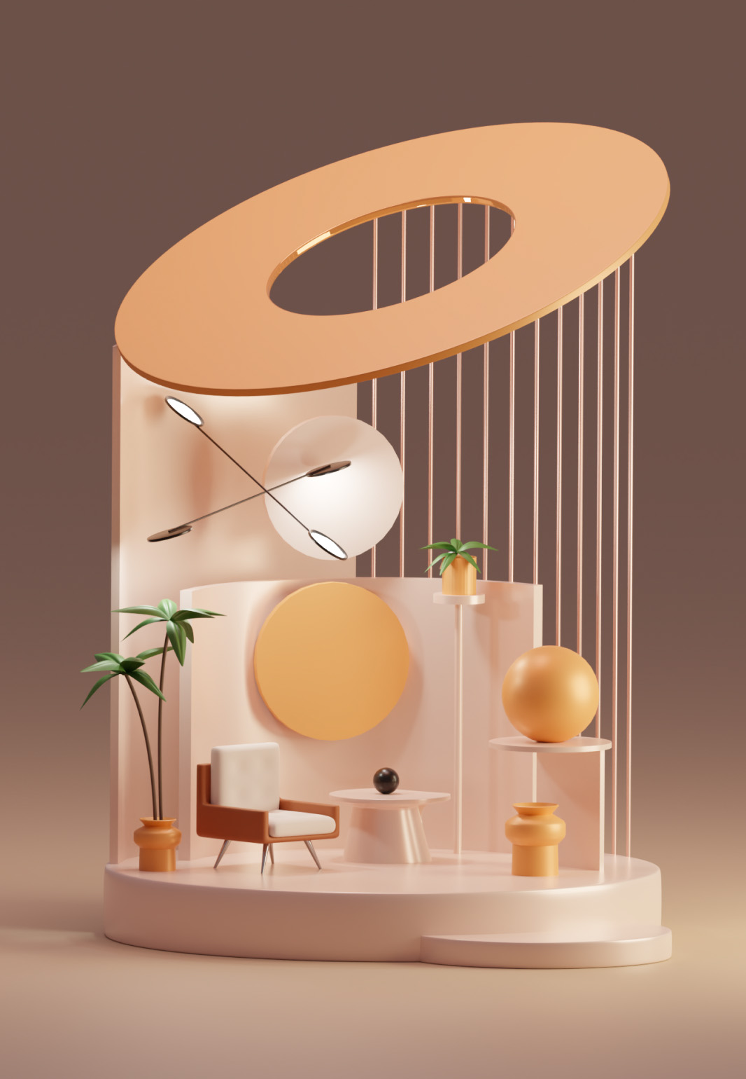HLabs 3D artist Tudor experiments with architectural modelling