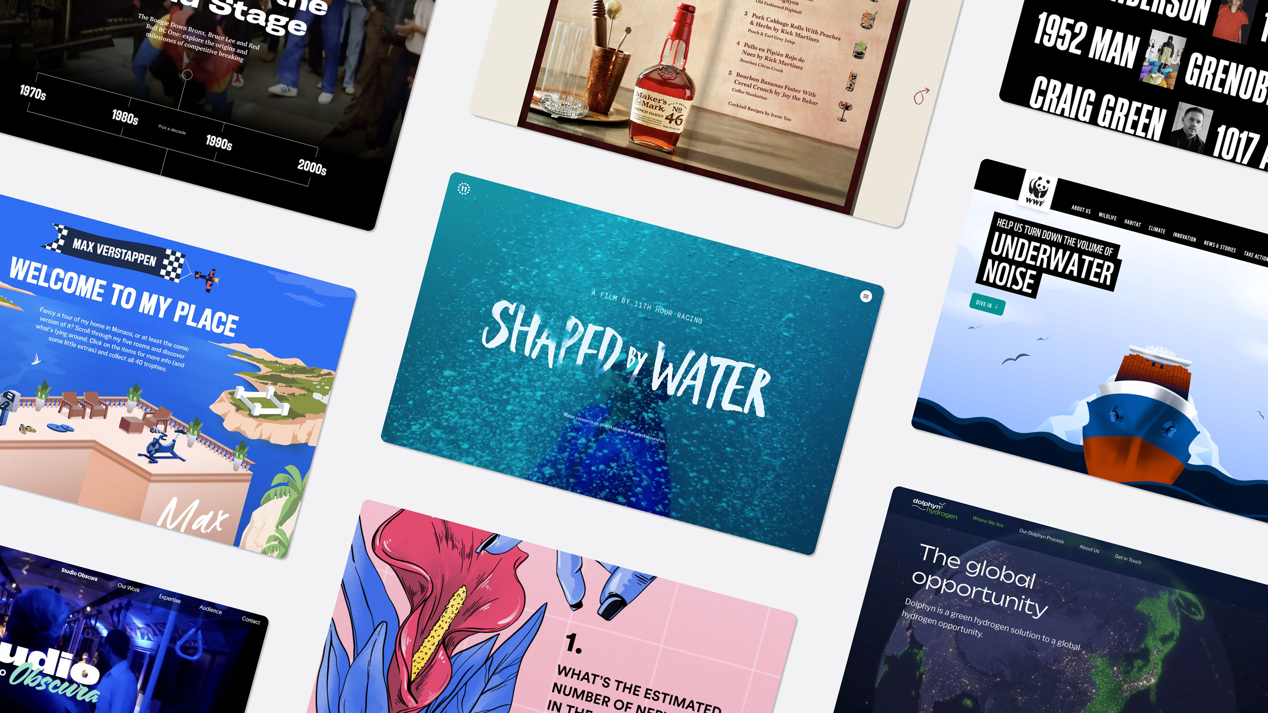 HLabs portfolio of digital web experiences on no-code platforms