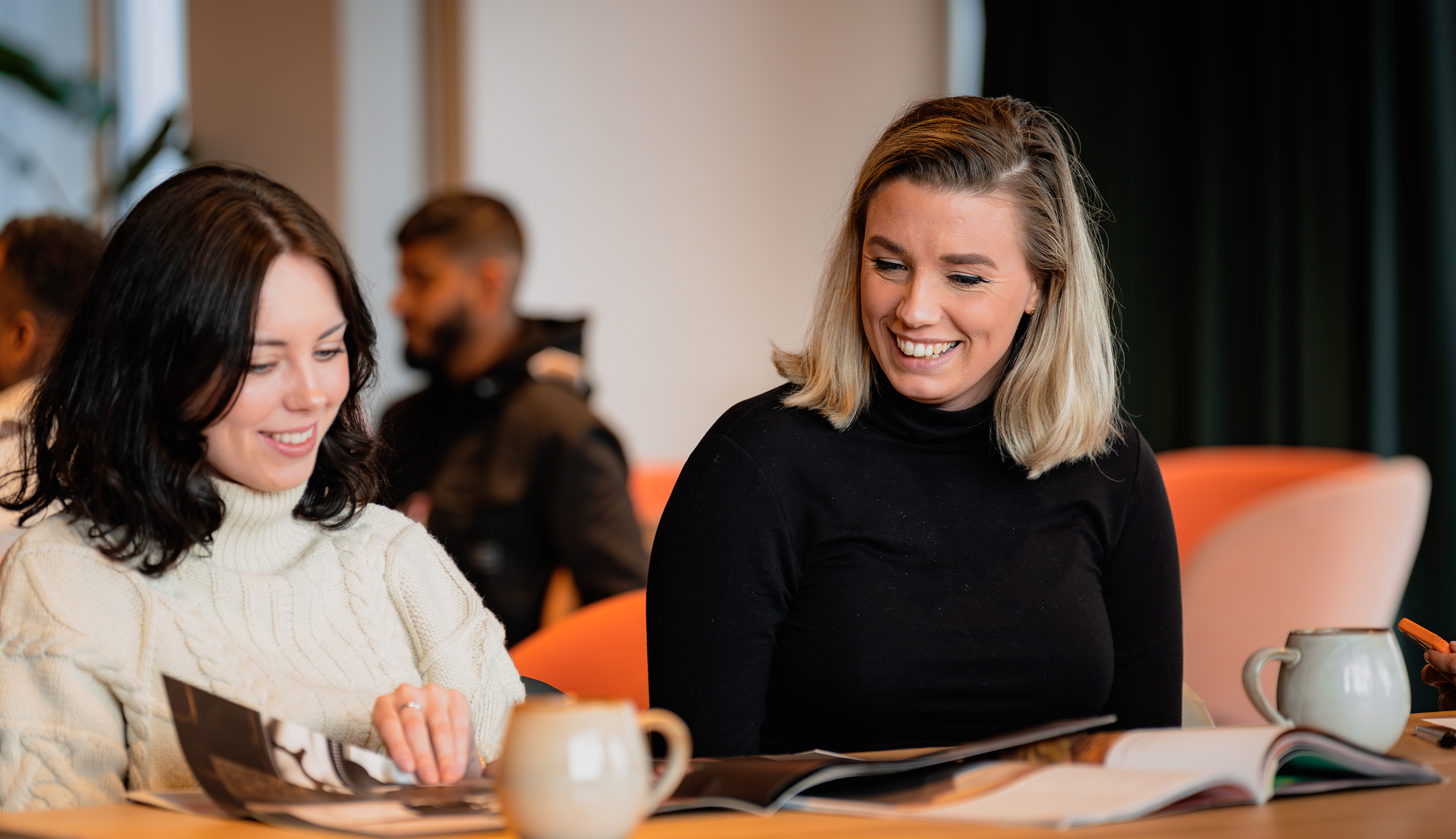 Georgia Collins and Megan Hunt HLabs Creative Designers