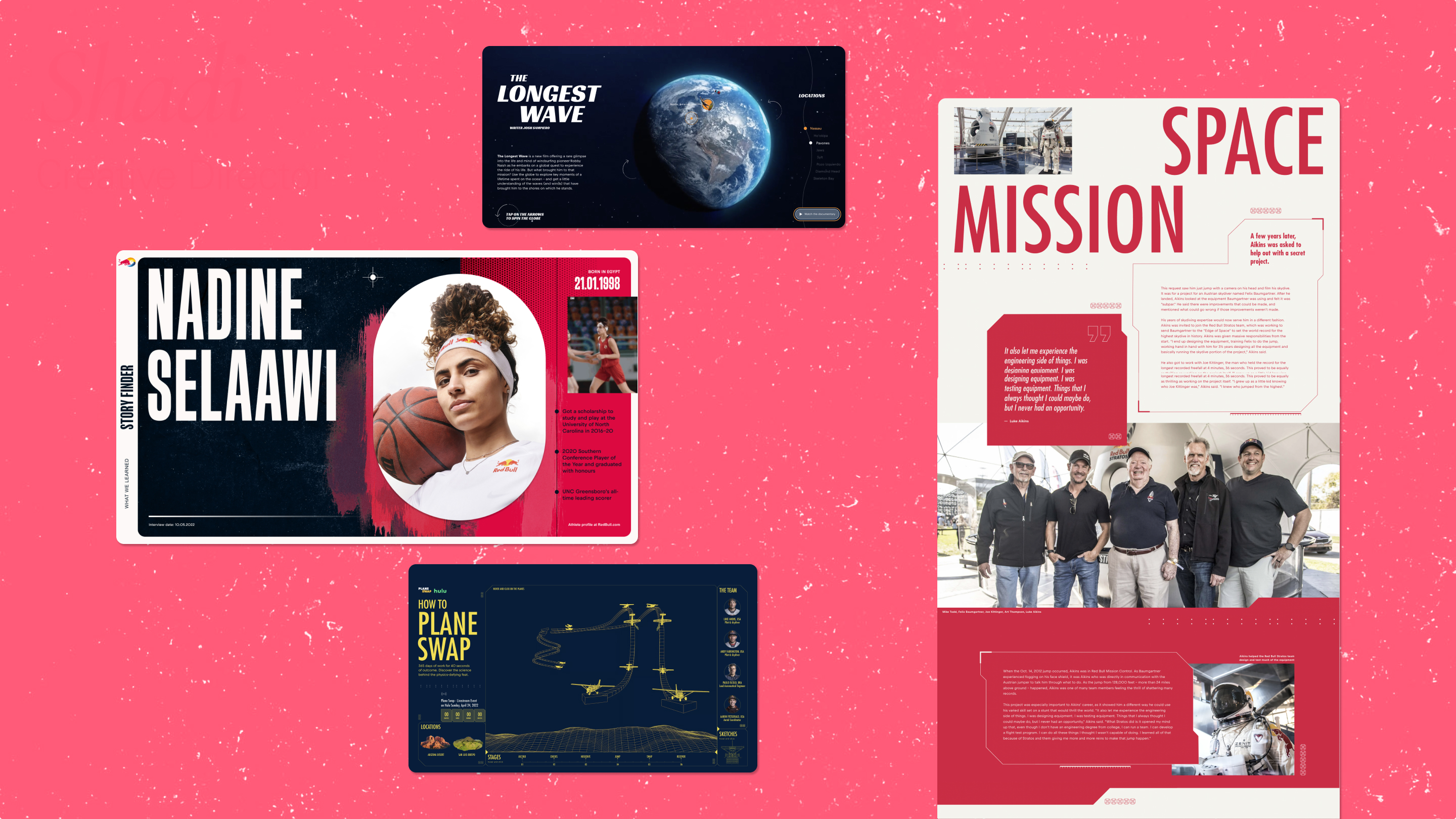 Red Bull projects designed by Shadi